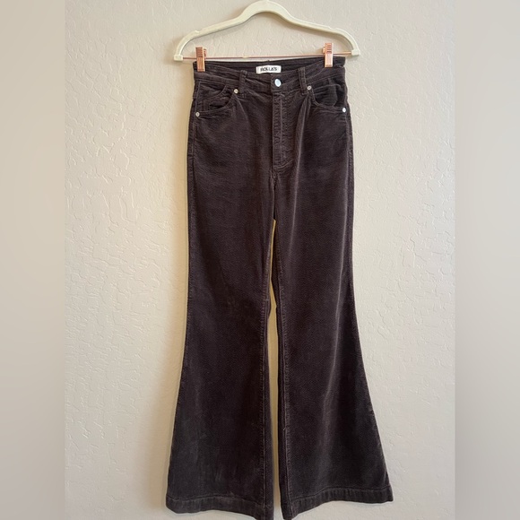 Eastcoast Flare Cord Wide | Elm | Rolla's Jeans - Picture 14 of 16